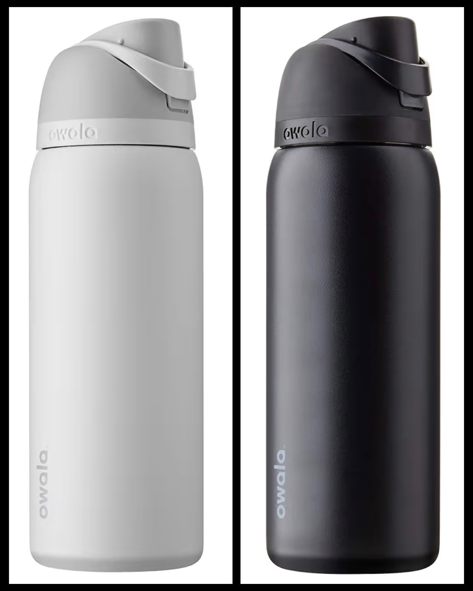 These two Owala’s are on sale for 20% Off today at Amazon! The solid black and white versions on sale are great for anyone - and they’ll keep beverages cold for hours on end this Summer. Great deal for these incredibly popular water bottles! 💦

#LTKSaleAlert #LTKHome #LTKActive