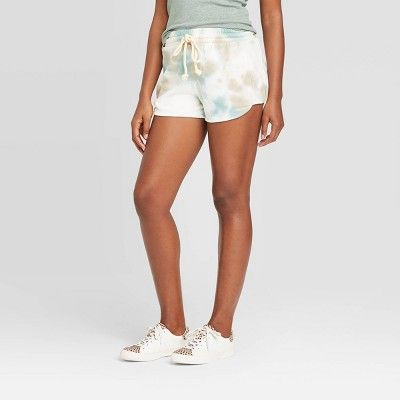 Women's Mid-Rise Tie-Dye French Terry Shorts - Universal Thread™ | Target