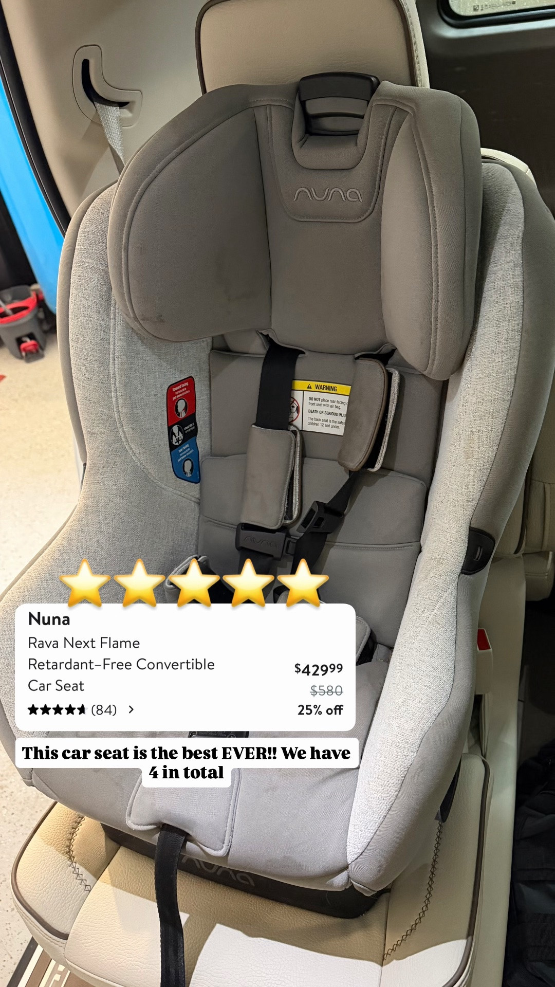 NUNA RAVA car seat on sale! If you’re needing a car seat that will be with you through all of the years, this is it!!! We have 4 in total and love them! Super easy to install too

#LTKmomlife #LTKSaleAlert #LTKBaby