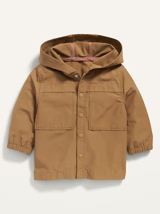 Unisex Hooded Hybrid Shacket for Baby | Old Navy (US)