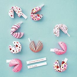 Fortune Cookie Valentine Card Kit | Paper Source | Paper Source