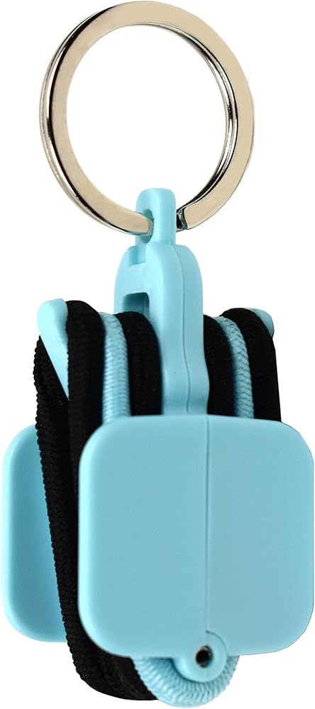 Portable Holder: Stylish Hair Tie Organizer With 3 Bonus Ties | Amazon (US)