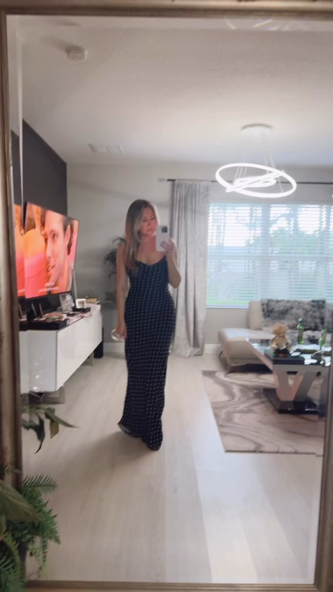 The most perfect black polka dot dress! TTS. Wearing small. I’m 5’6
@Lulus 

#summer #polkadot #summer #lovelulus

#LTKgrwm #LTKootd #LTKWedding