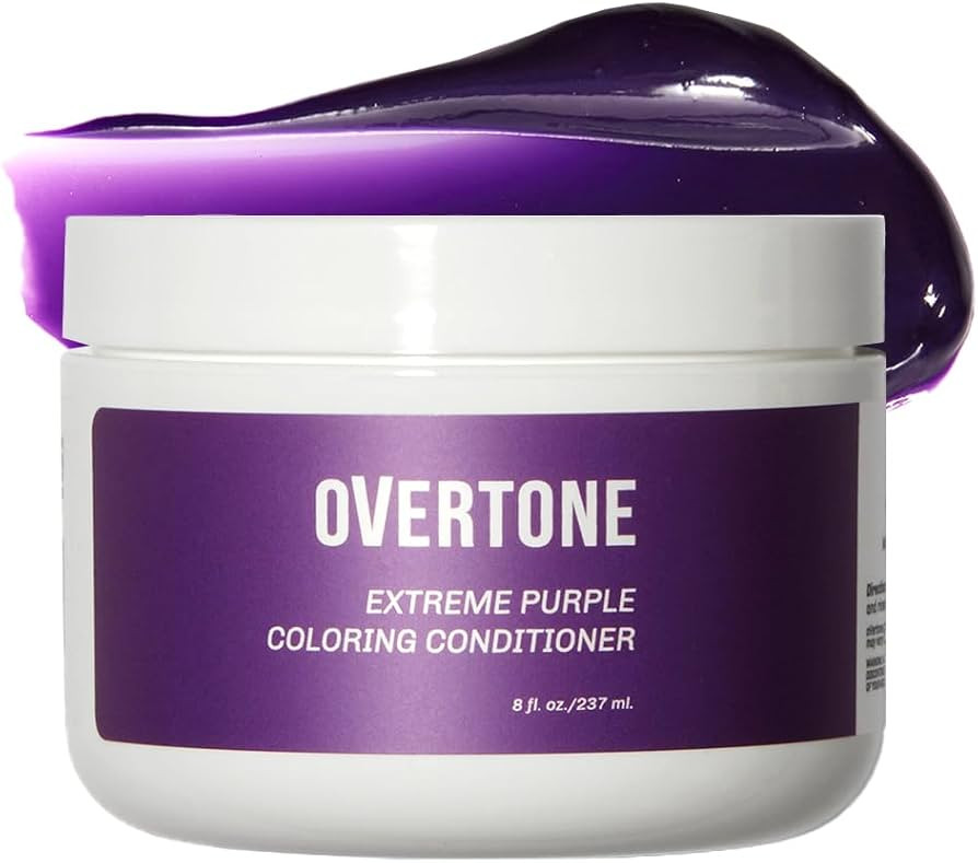 oVertone Haircare Color Depositing Conditioner - 8 oz Semi Permanent Hair Color with Shea Butter ... | Amazon (US)
