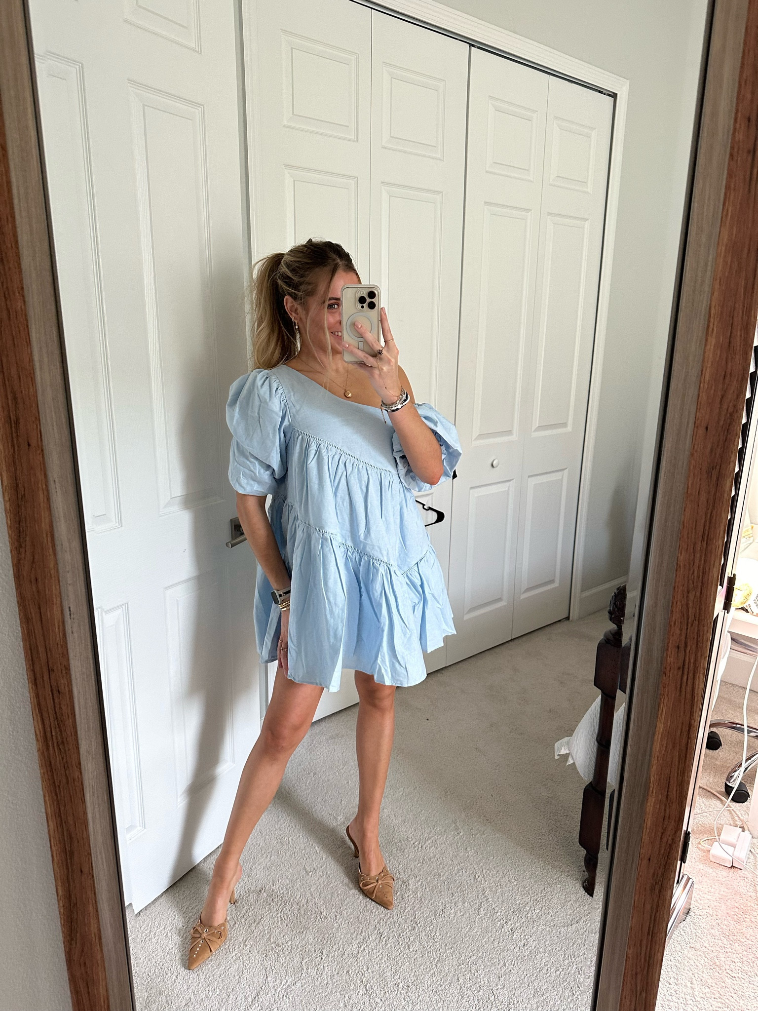 navy blue dress for baby girl Sonya Maxi Dress