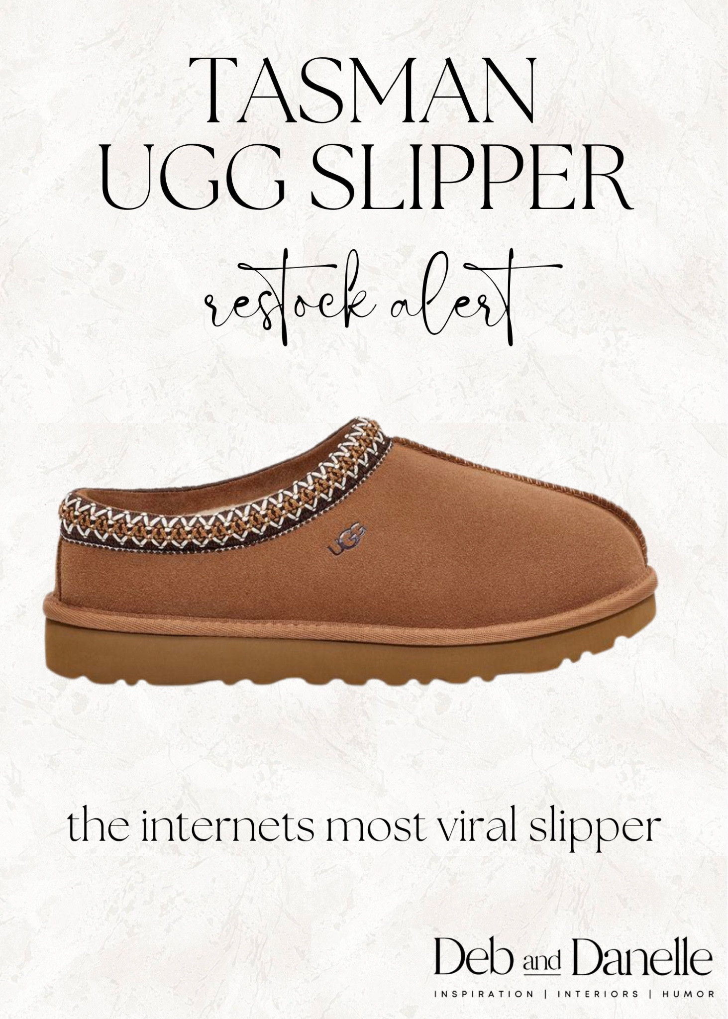 Tasman Ugg Slippers RESTOCKED!!!! 

Ugg slipper restock, restock alert, Tasman slipper, viral slipper, Deb and Danelle 

#LTKSeasonal #LTKshoecrush #LTKsalealert