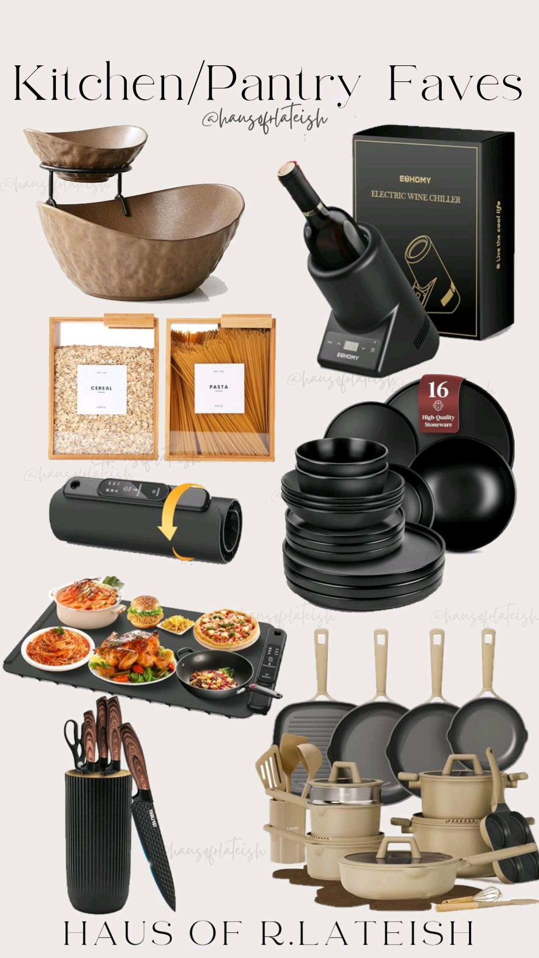 Aesthetic and Affordable! Kitchen and Pantry items that you'll actually use. #Kitchen #Pantry #HomeFinds #InteriorDesign #KitchenMustHaves #Hosting #Brunch #Spring 

#LTKHome #LTKSaleAlert #LTKfoodie