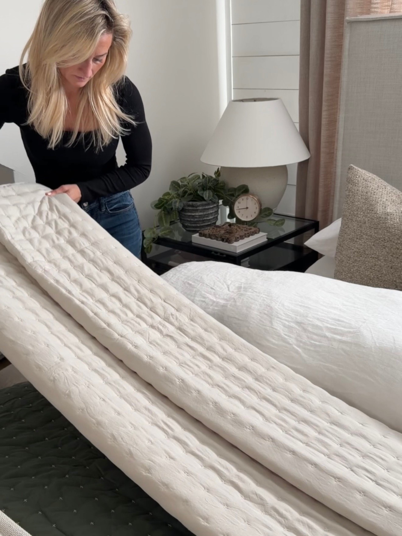 This cloud like quilt is identical to the Pottery Barn one for WAY LESS! 

#LTKHome