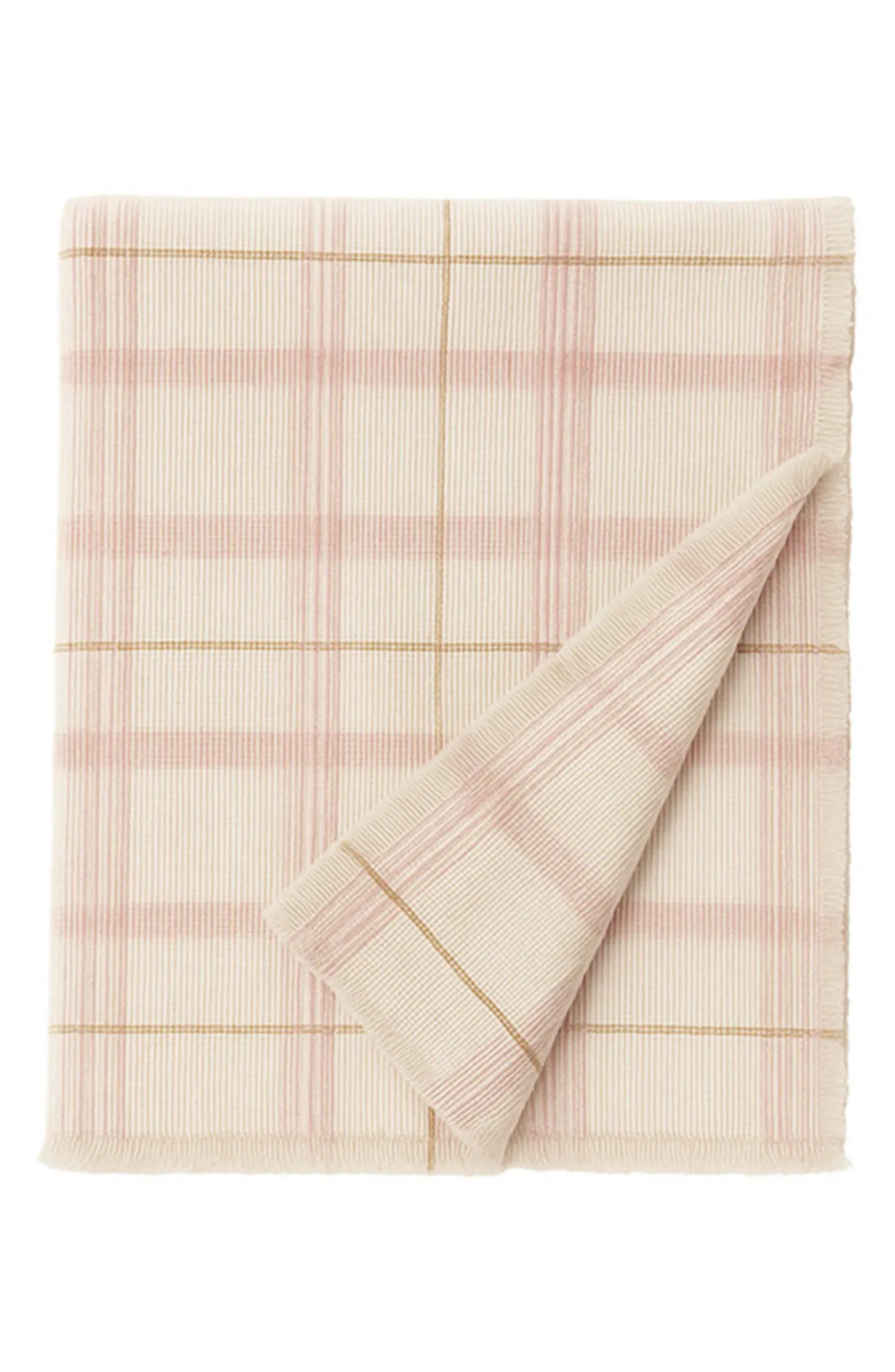 Lorena Canals Tartan Throw Blanket | Nordstrom | Nordstrom