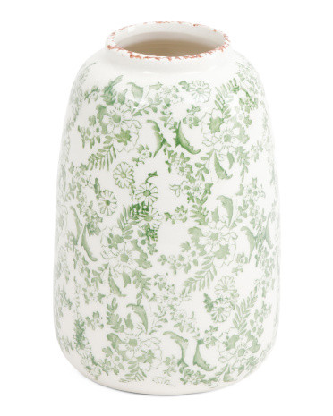 5.25x8 Crackle Vase | TJ Maxx