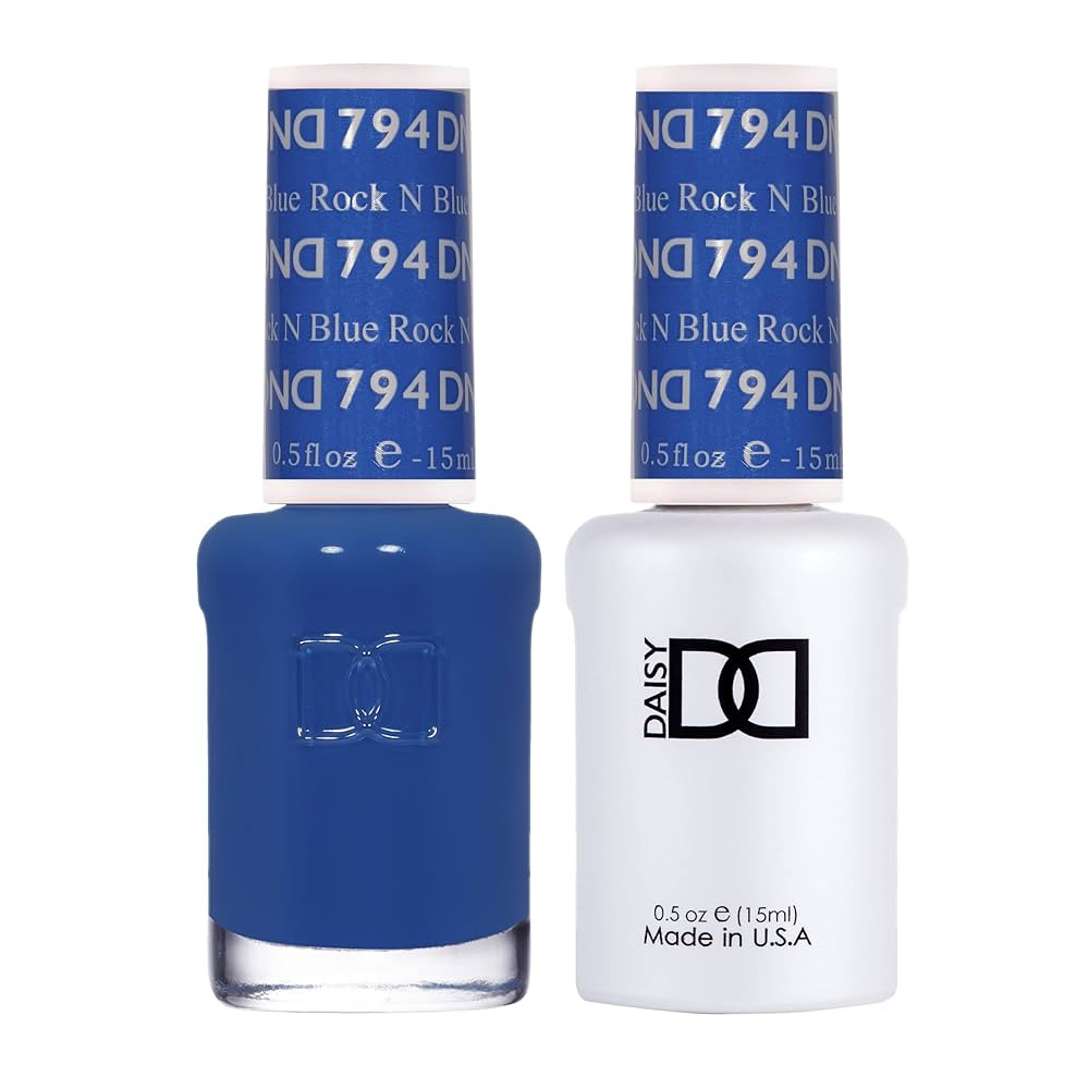 DND Gel Polish Set, Blue Collection, UV/LED GelPolish and Air Dry Nail Lacquer, Matching Chip-Fre... | Amazon (US)