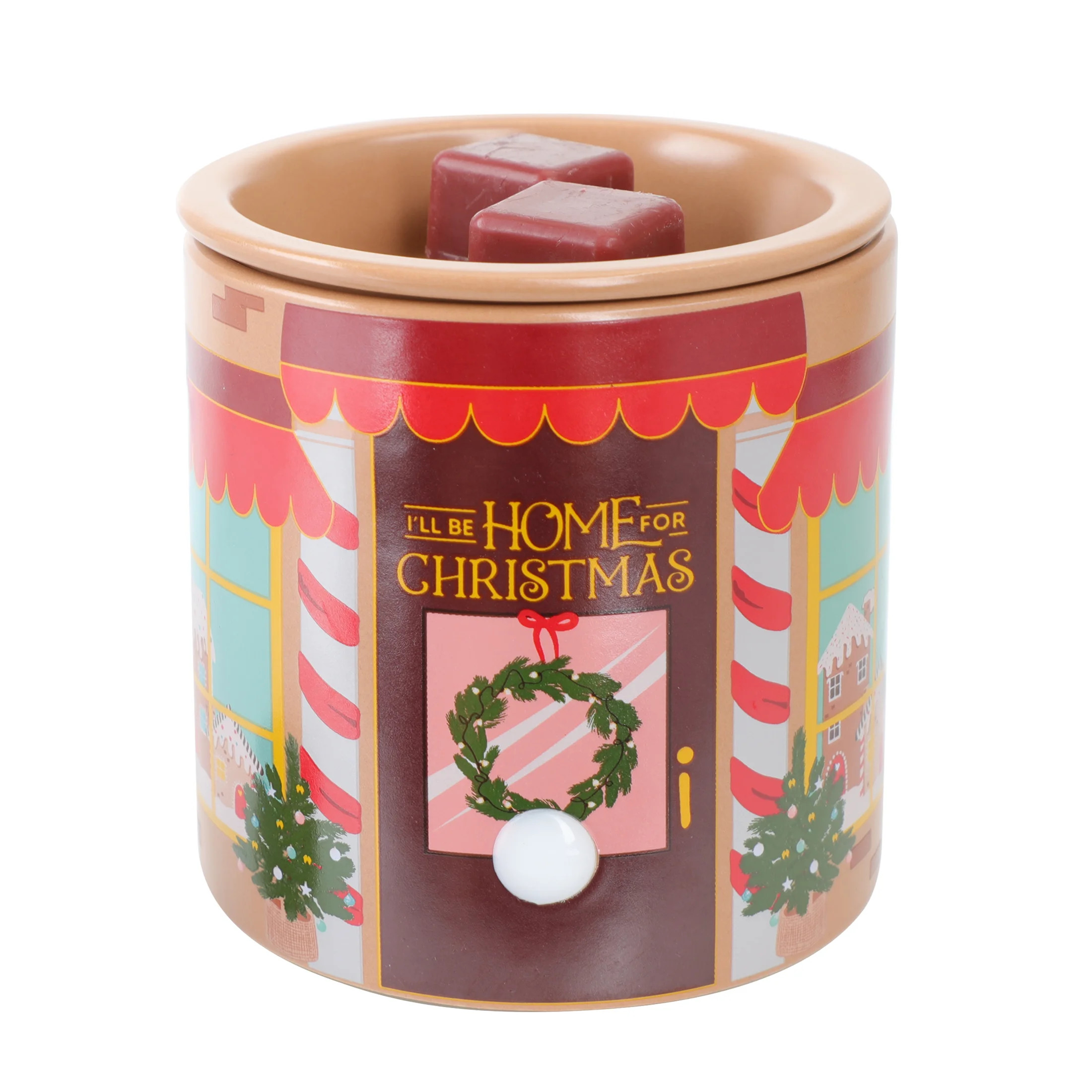 Mainstays Window Scene Full Size Ceramic Fragrance Wax Melt Warmer | Walmart (US)