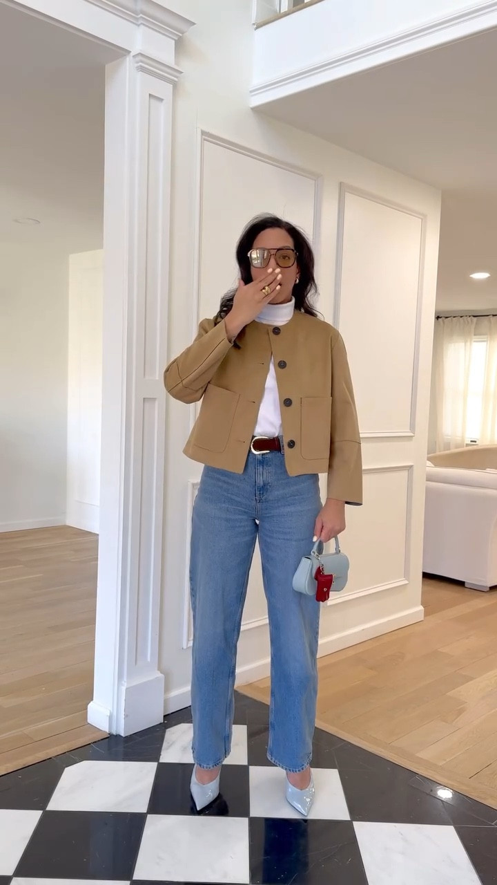 Total look from Zara. Lately, I’ve been obsessed with this suede trend, especially in jackets and I love how it elevates my entire outfit. 

#GlamDapperStyle #SpringOutfit #CelineBag #Fashionn

#LTKStyleTip