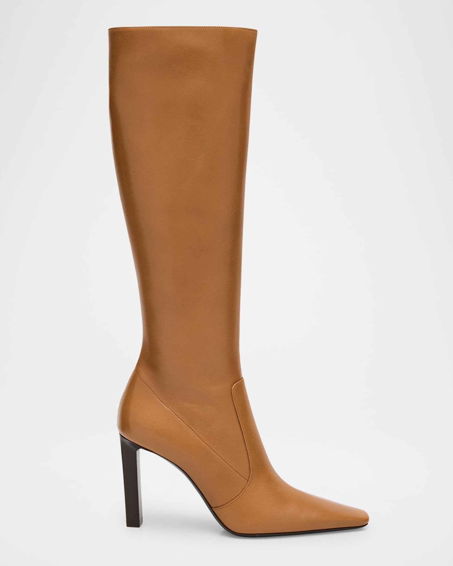 Francoise Smooth Leather Knee-High Boots | Neiman Marcus