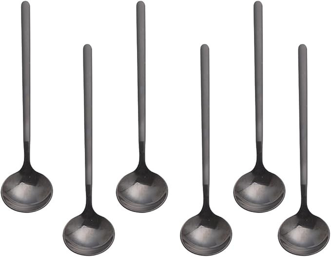 Espresso spoons 18/10 Stainless Steel,6-piece Vogue Mini Teaspoons set for Coffee Sugar Dessert C... | Amazon (US)