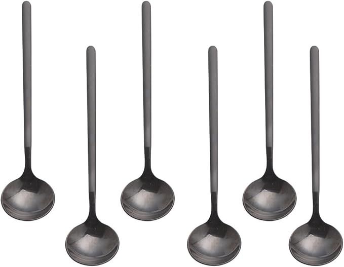 Espresso spoons 18/8 Stainless Steel,6-piece Vogue Mini Teaspoons set for Coffee Sugar Dessert Ca... | Amazon (US)