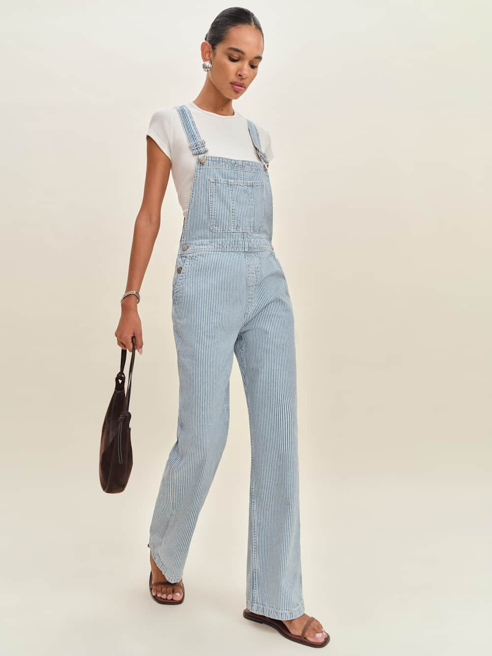 Arlo Denim Overalls | Reformation (Global)