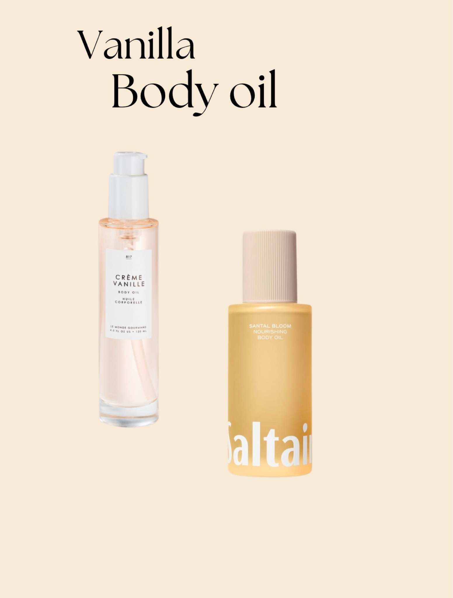 Vanilla body oil ✨🫶🏼

#LTKGiftGuide #LTKFindsUnder50 #LTKBeauty