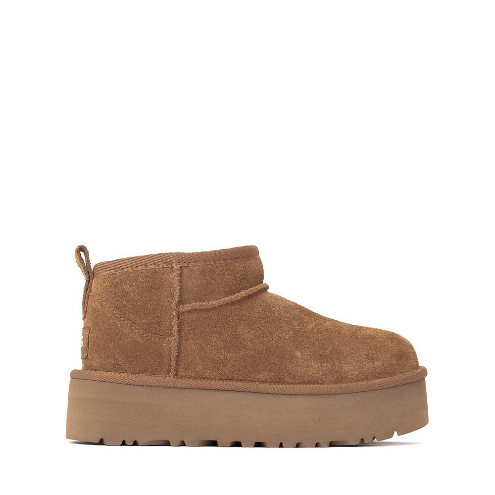UGG® Classic Ultra Mini Platform Boot - Little Kid / Big Kid - Chestnut | Journeys