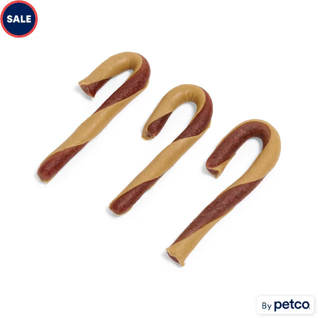 Merry Makings Rawhide-Free Peanut Butter Flavor Chews for Dogs, 2.6 oz., Count of 10 | Petco