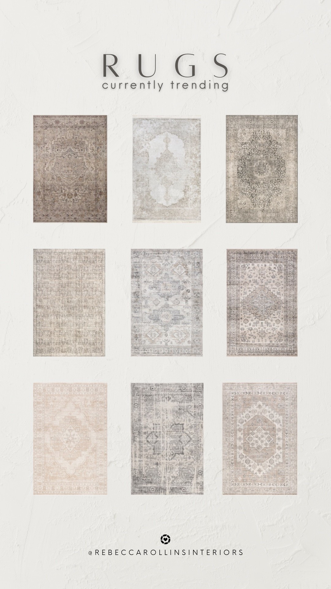 Trending rugs that are on sale now! Add a rug in your space to anchor the room and make it feel complete!

#rugs #interiordesign #rugsusa#LTKStyleTip 

#LTKSaleAlert #LTKHome #LTKCyberWeek