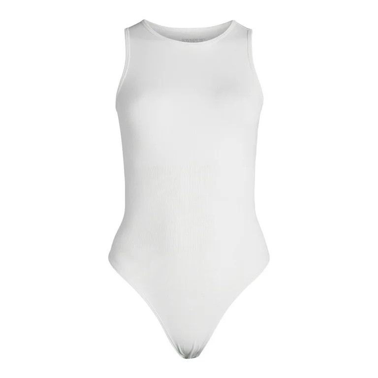 Joyspun Women's Seamless Slimming High Neck Bodysuit, Sizes XS-XXXL - Walmart.com | Walmart (US)
