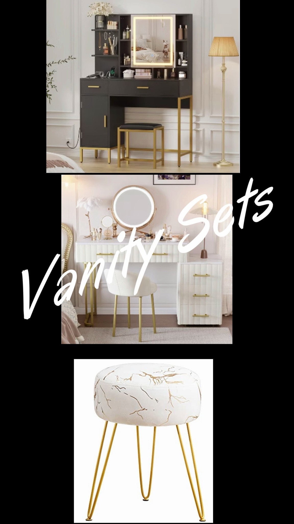 Find Modern Vanity Sets 💄😍
@Target      @Wayfair   @amazonhomeaesthetic     
#LTKgrwm #LTKHome #LTKBeauty

#LTKgrwm #LTKBeauty #LTKKids
