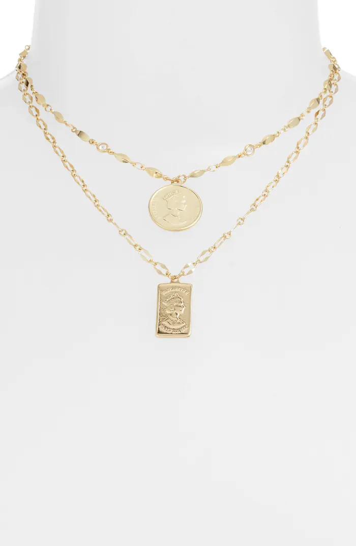Set of 2 Pendant Necklaces | Nordstrom