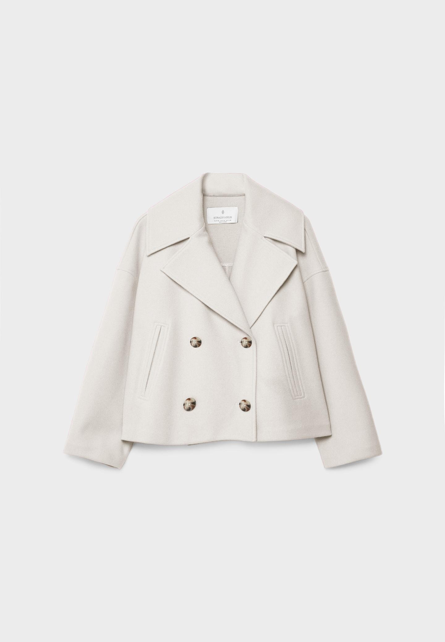 Manteau court croisé45,99 € Sélectionner une taille | Stradivarius (FR)