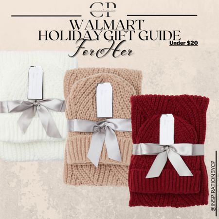 Walmart Gift Ideas

 Beanie set, hat and scarf set, gift ideas, gifts under $15, gifts for Christmas, gifts for her, Walmart fashion 

#LTKunder50 #LTKstyletip #LTKGiftGuide