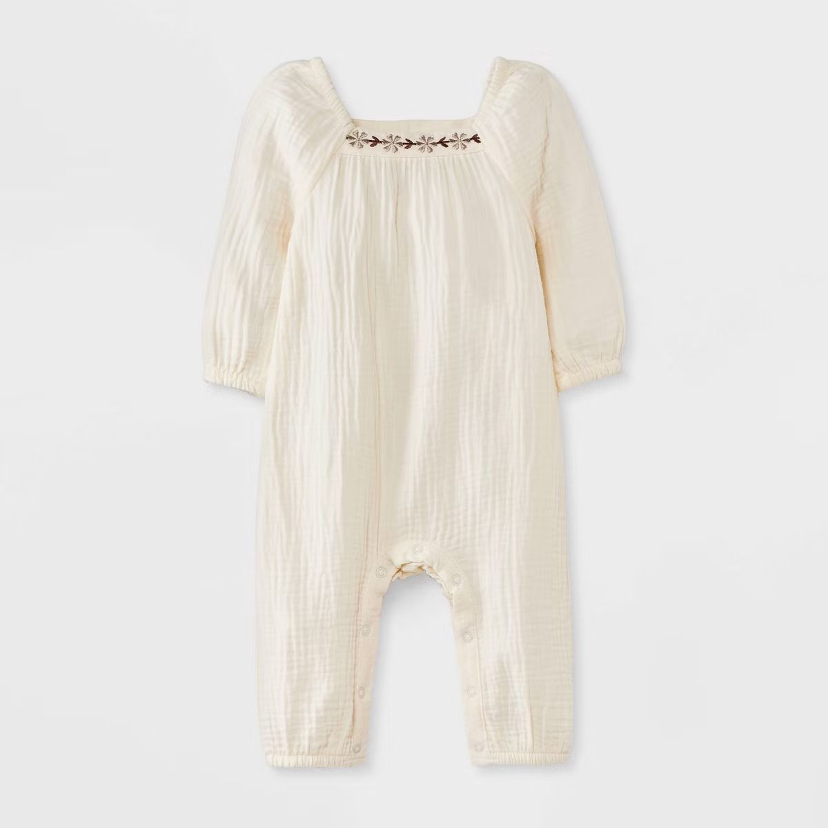 Grayson Mini Baby Girls' Henley Romper | Target