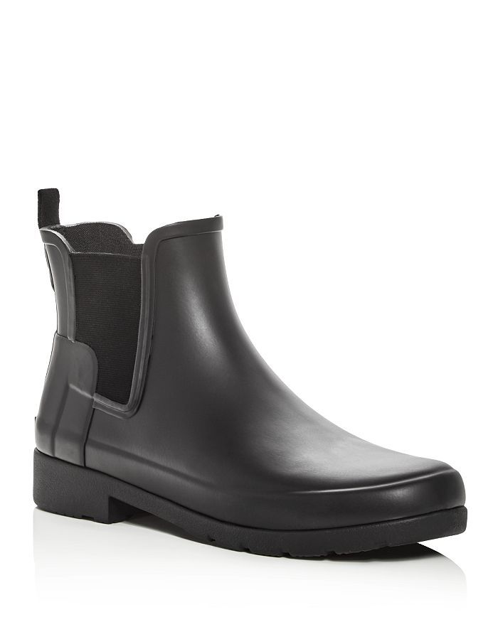 Hunter Women's Refined Matte Chelsea Rain Booties Back to Results -  Shoes - Bloomingdale's | Bloomingdale's (US)