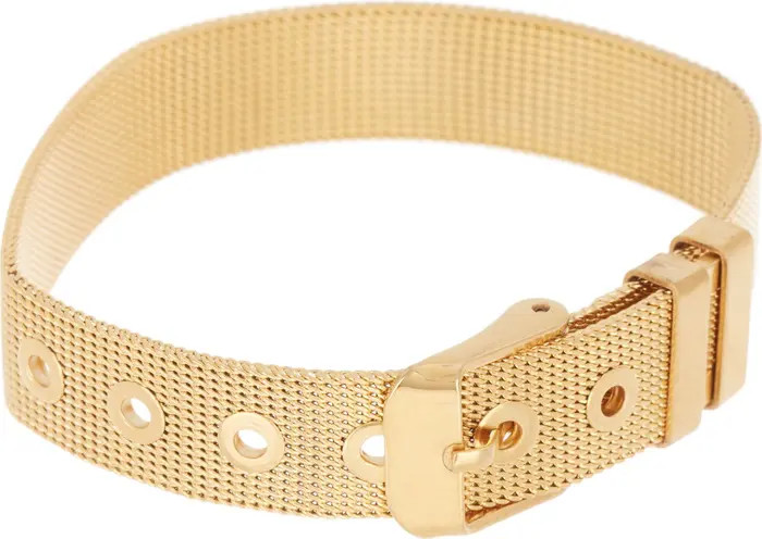 14K Gold Plated Belt Bracelet | Nordstrom Rack