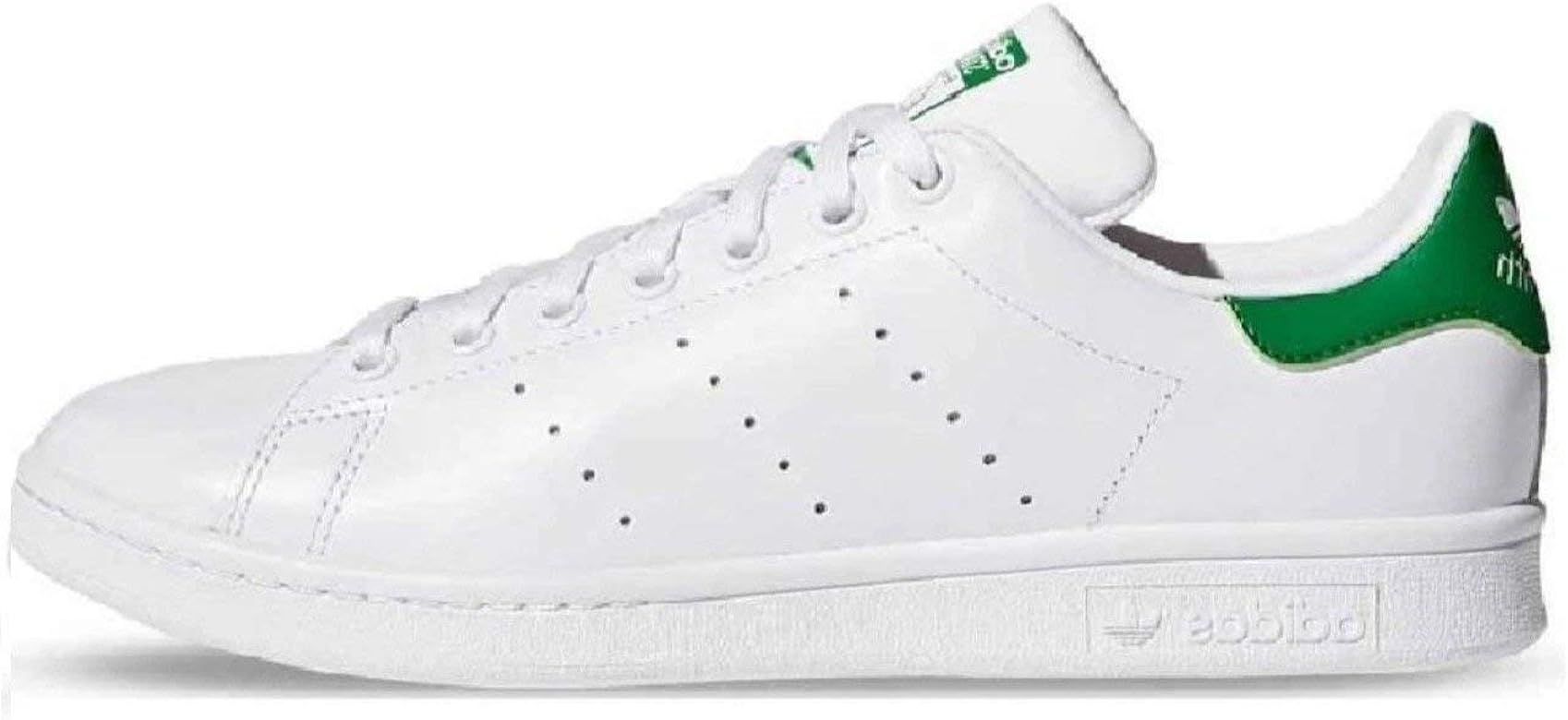 adidas Originals Stan Smith Mens Trainers Sneakers (UK 7.5 US 8 EU 41 1/3, White White Green M203... | Amazon (US)