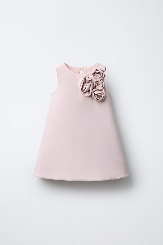 3D FLORAL DRESS | Zara US