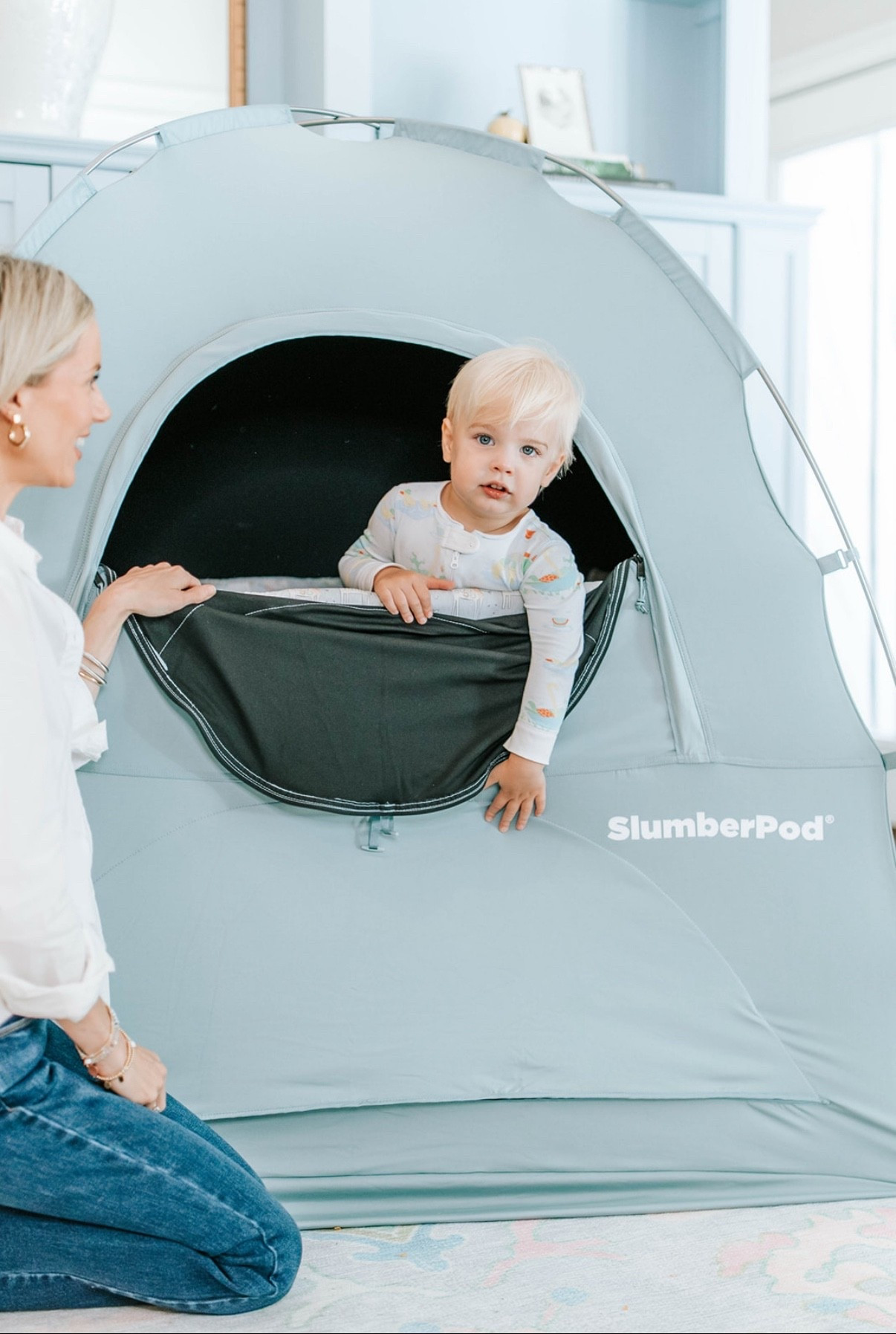 Nordstrom card holders can shop now, or the sale is open to the public this Saturday, July 12  ✨We absolutely love the SlumberPod when traveling! This is a blackout tent that gives your child a sense of privacy during sleeptime anywhere and everywhere. The convenient tent folds out effortlessly and is designed to fit over most standard playpens, mini cribs and small cots. The tent features ventilation panels and includes fan pockets at the top and bottom of the canopy to keep your child cool. Last, but definitely not least, a pocket with an updated design is set up high on the inside to securely place a baby monitor (sold separately), so that you can keep an eye on your little one without peeking in. 

#LTKBaby #LTKKids #LTKFamily
