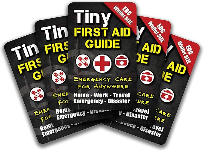 Tiny First Aid Guide: Emergency Medical Care for Anywhere - The Ultimate Step-by-Step, Everyday C... | Amazon (US)
