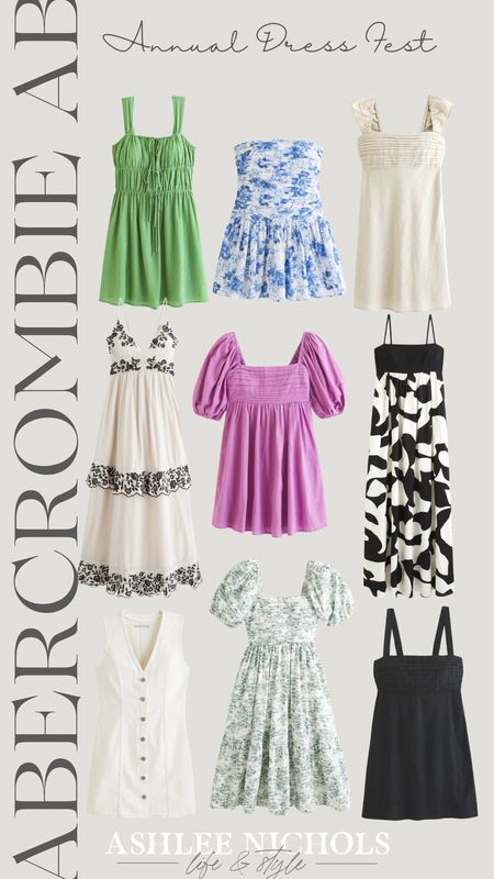 Abercrombie annual dress fest! I’m loving these dresses for the summer and they’re all on sale now!
Abercrombie, on sale, annual dress fest, Abercrombie summer dress, summer style, flowy dresses

#LTKfindsunder50 #LTKfindsunder100 #LTKSeasonal