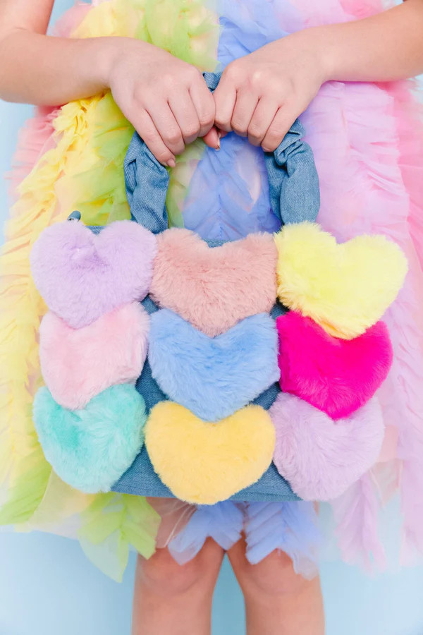 All Over Hearts Plushie Purse | Lola + The Boys