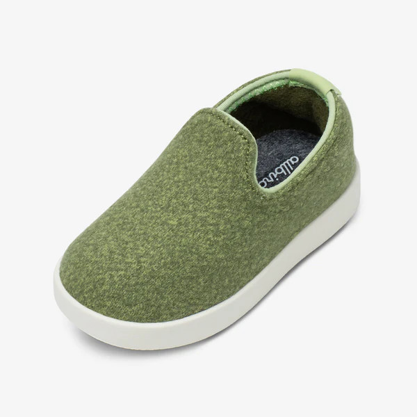 Smallbirds Wool Loungers - Little Kids - Calm Cargo (Natural White Sole) | Allbirds