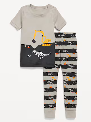 Snug-Fit Graphic Pajama Set for Toddler & Baby | Old Navy | Old Navy (US)