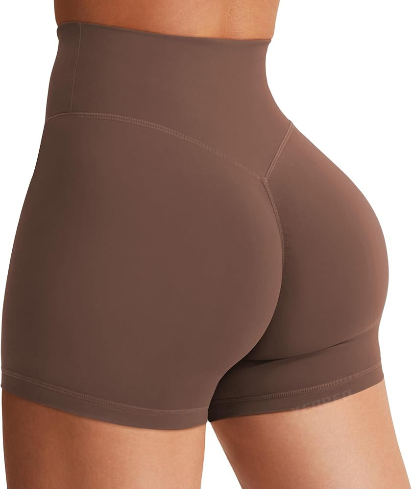YEOREO Women's Biker Shorts 3.6" /4.5" / 6" Workout Gym Shorts Craze High Waist Tummy Control Hid... | Amazon (US)