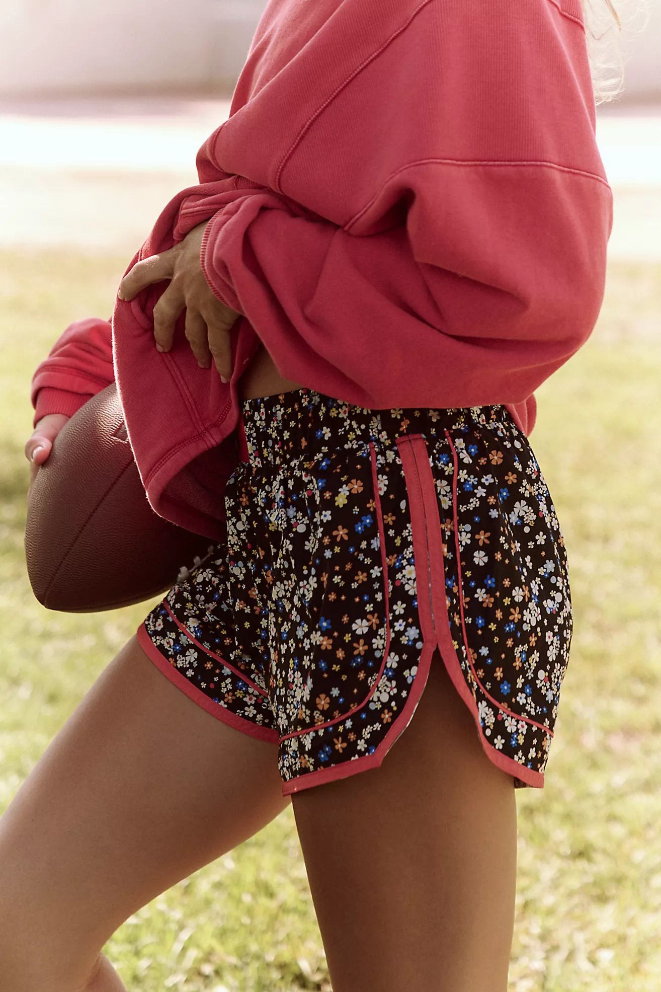 Varsity Blues Printed Shorts | Free People (Global - UK&FR Excluded)