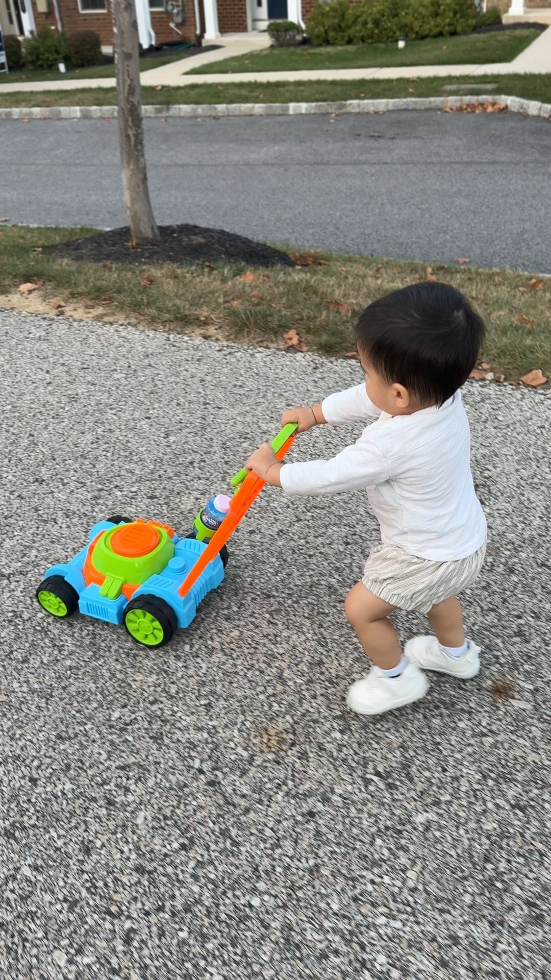 This bubble lawn mower keeps my toddler occupied for atleast 30 minutes! #toddler #toddlertoys #bubblemachine

#LTKKids #LTKFindsUnder50 #LTKSaleAlert