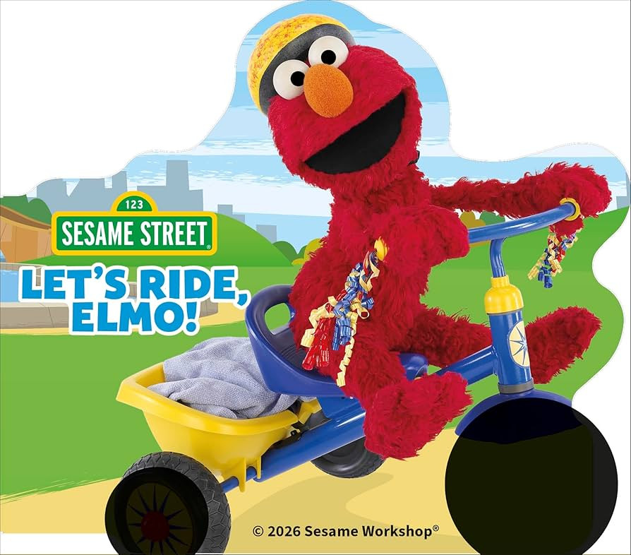 Sesame Street Let's Ride, Elmo! (Wheelie Books) | Amazon (US)