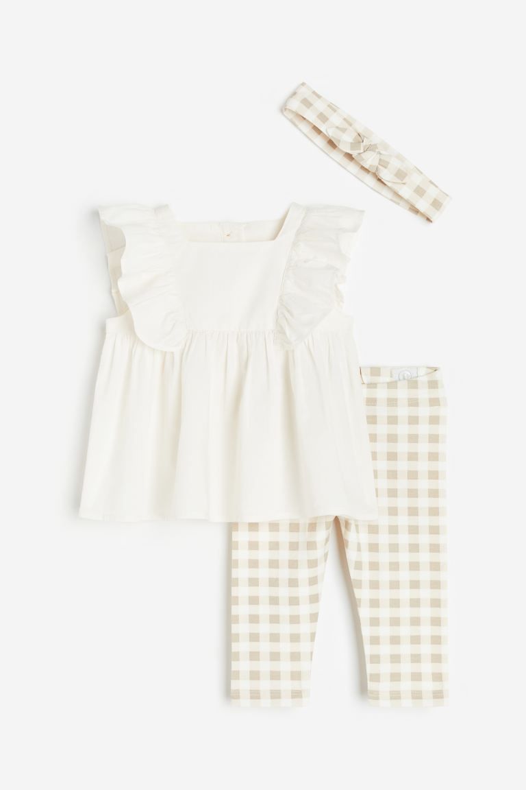 3-piece Cotton Set | H&M (US)