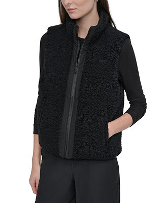 Sport Women's Reversible Sherpa Vest | Macy's