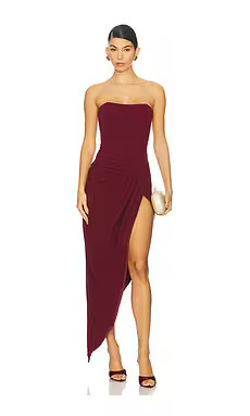 superdown Victoria Corset Maxi Dress in Oxblood from Revolve.com | Revolve Clothing (Global)