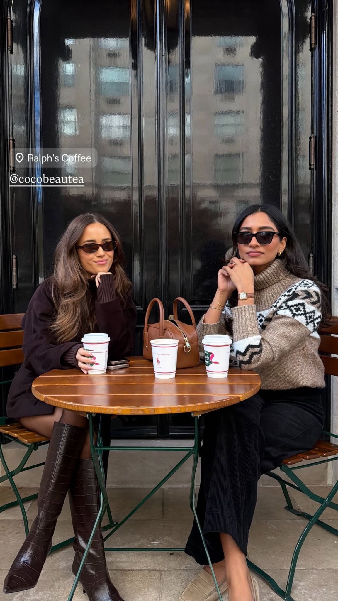 Coffee dates🤎 both in Karen Millen. KATE20 for 20% off 🤎 

#LTKautumn