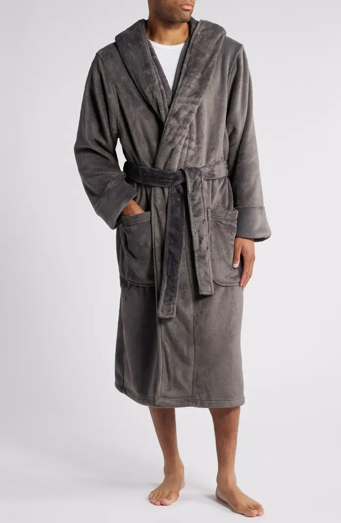 Nordstrom Fleece Hooded Robe | Nordstrom | Nordstrom